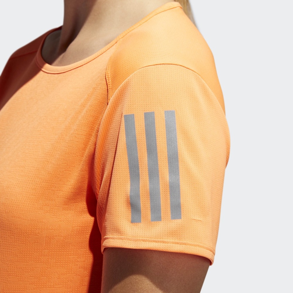 Adidas WOMEN RUNNING RESP TEE CF2152 S-J3 L-T1 - Picture 3 of 4